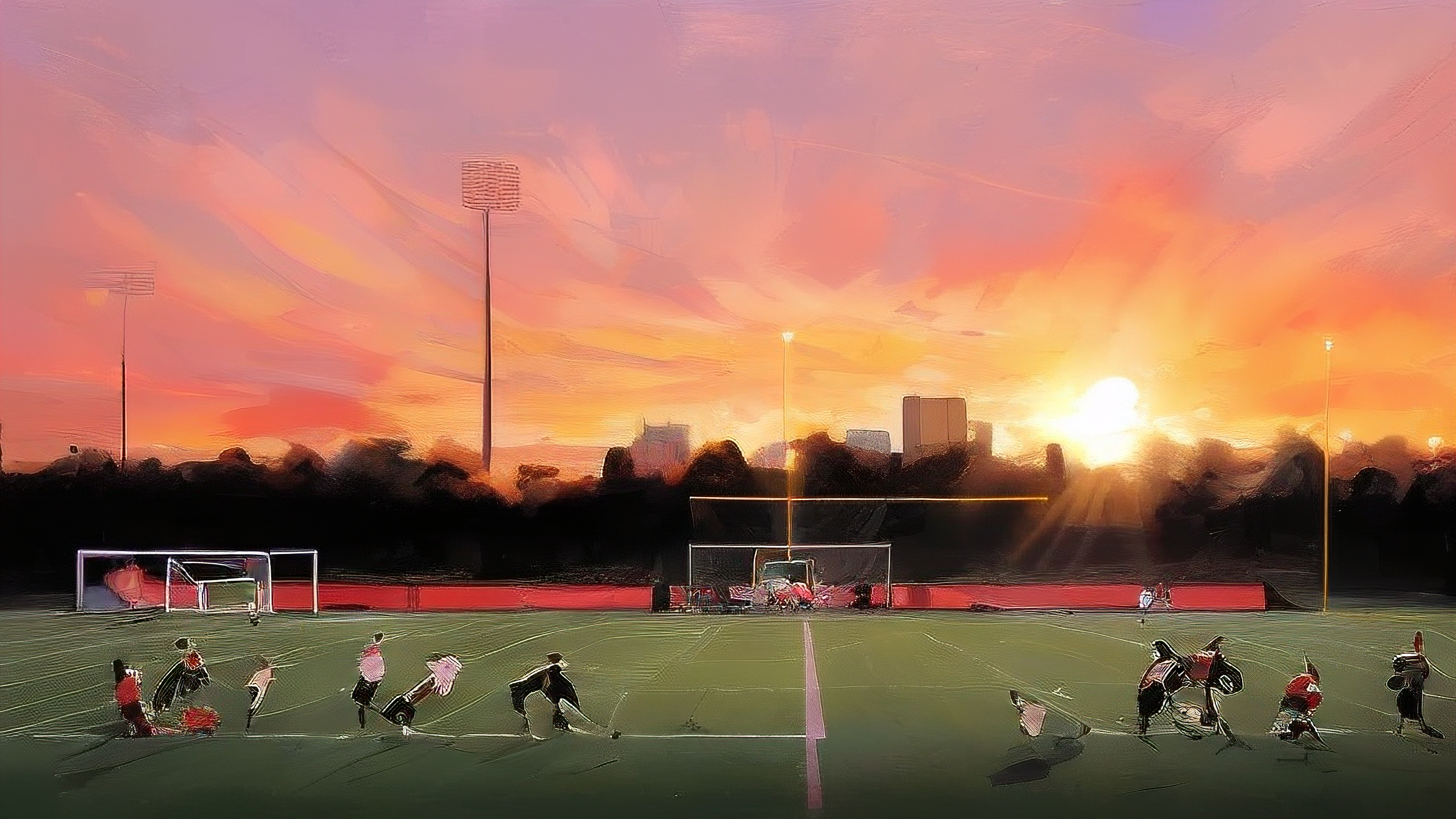 包含激情四射的足球比赛，赛场燃情火热势不可挡的词条