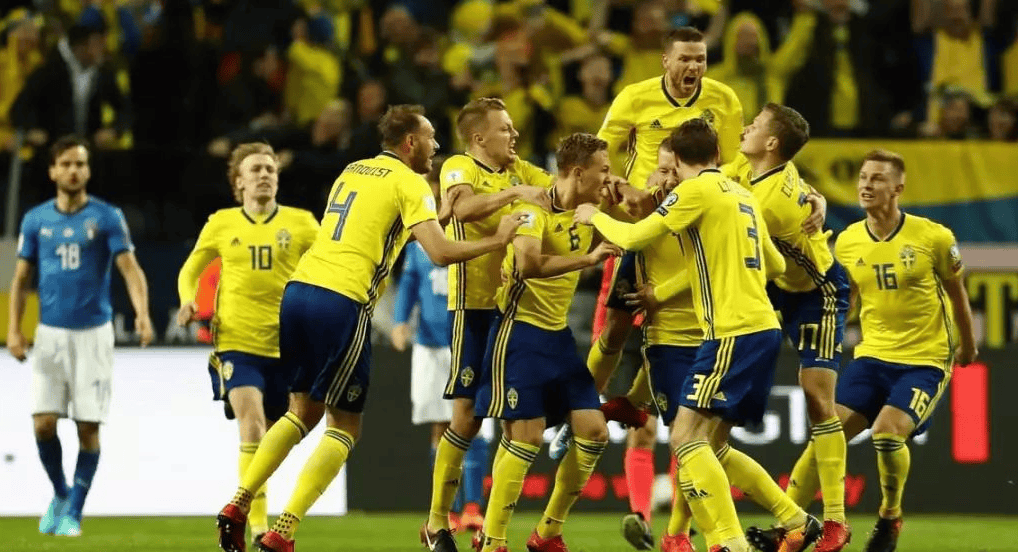 瑞典队表现出色，欧国联杯杀入四强