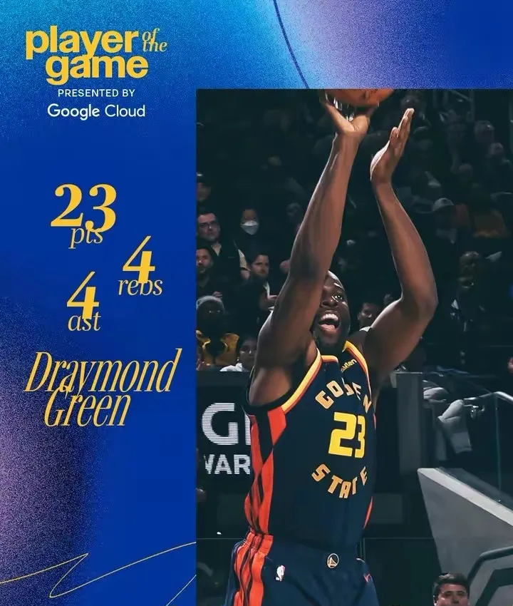 勇士战胜猛龙，格林送出制胜助攻